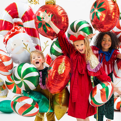 Mylar balloon caramel mix Christmas