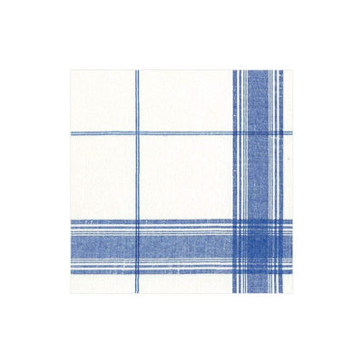 Guardanapos quadrados azuis / 20 pcs.
