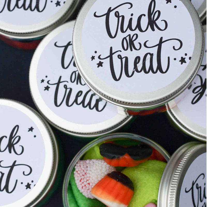 DIY Halloween candy bar kit