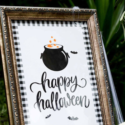 Kit candy bar DIY Halloween