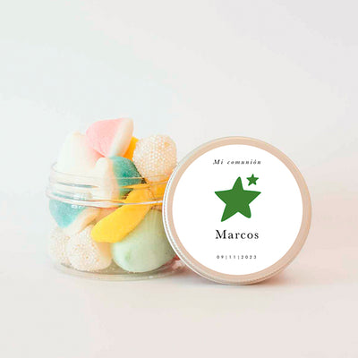 Green Star Personalized Pot
