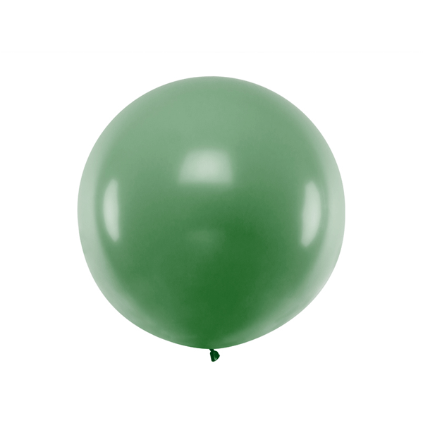 XL latex balloon matt grass green