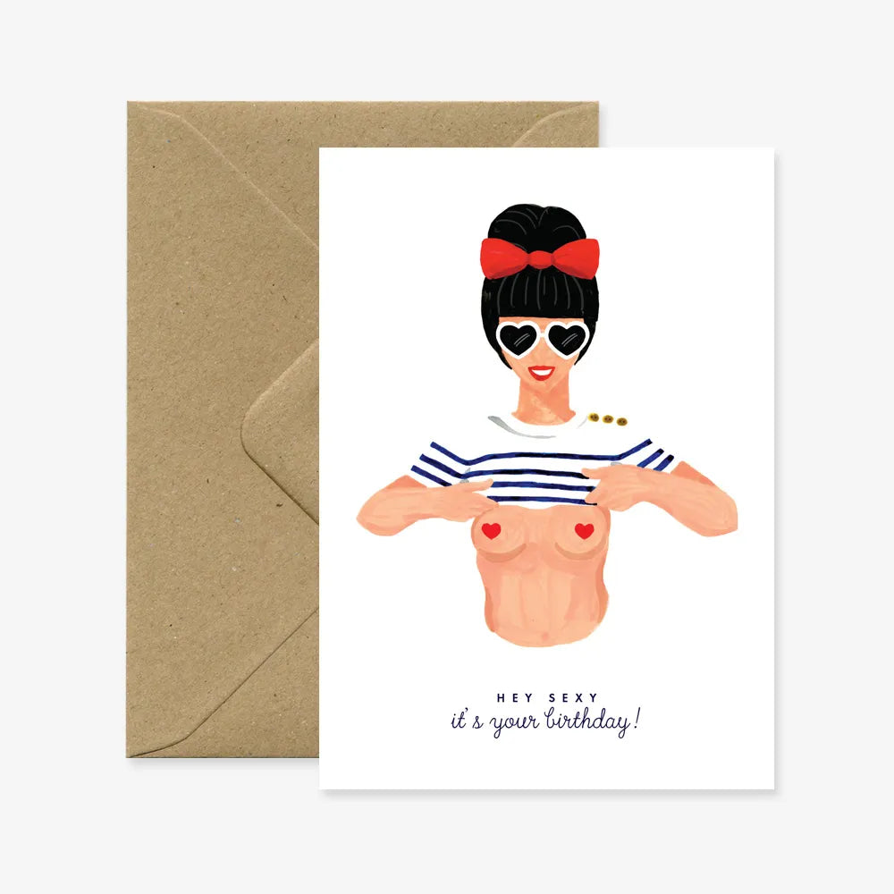 Sexy Happy Birthday Card