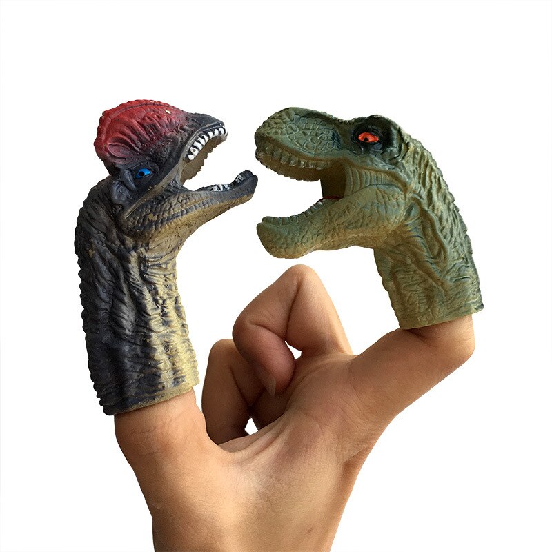dino finger puppets
