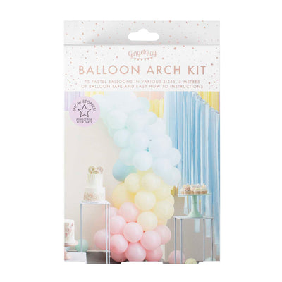 Pastel balloon garland DIY kit