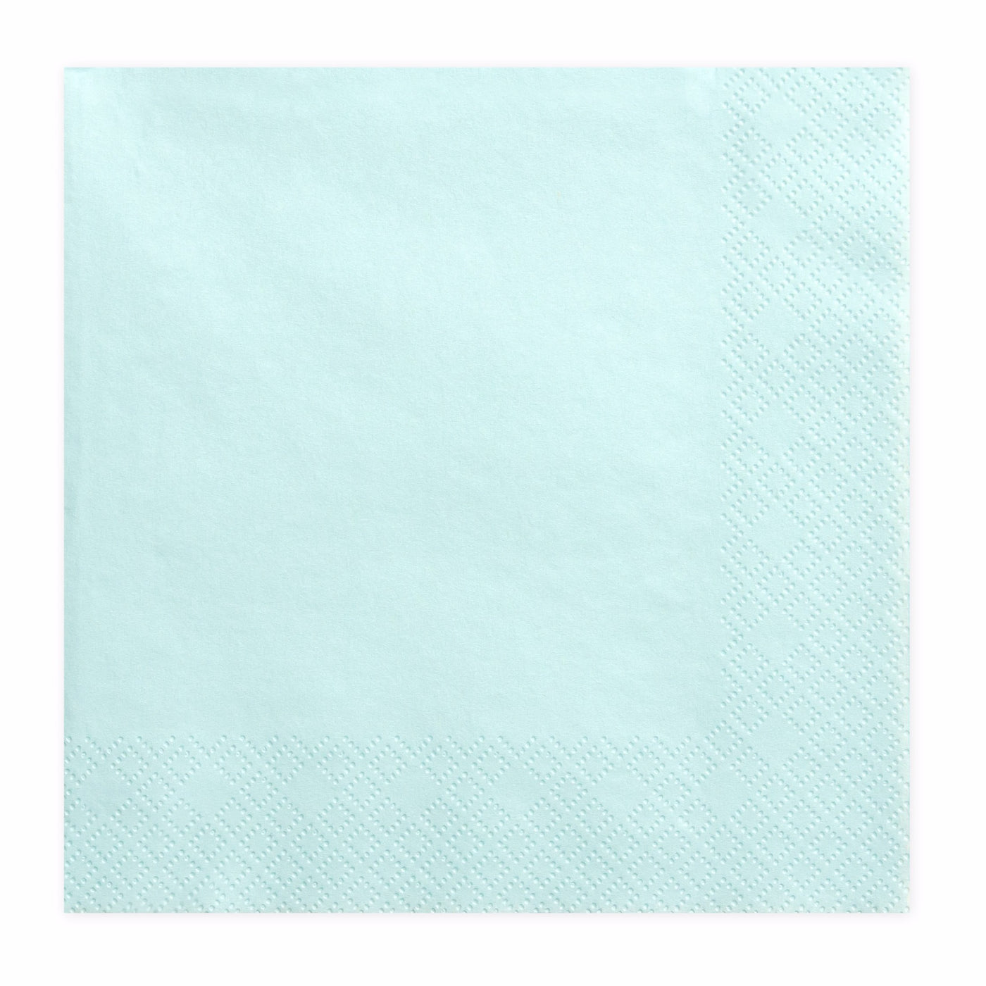 Light blue napkin / 20 units.