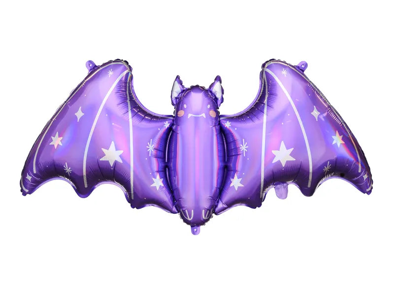 balão de morcego roxo