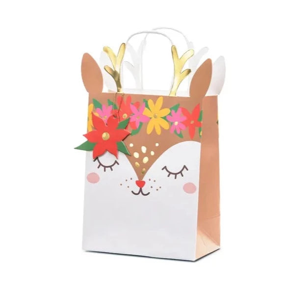 Reindeer gift bag