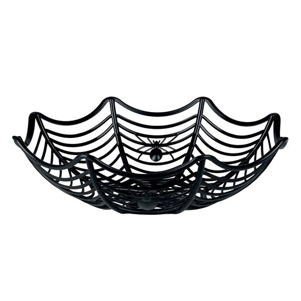 Halloween spider web bowl