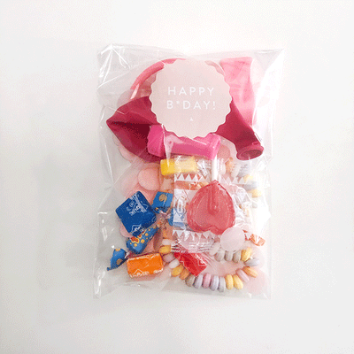 Little bag of gifts and sweets Pink