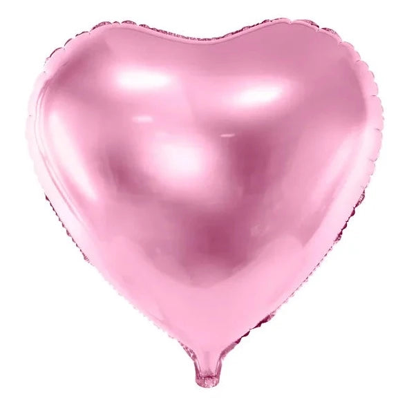 Balão Mylar coração rosa