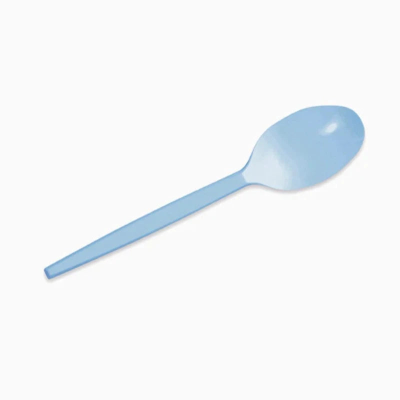 Basic light blue spoon