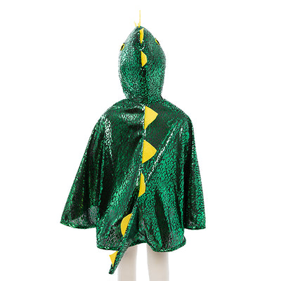 Green dragon cape costume