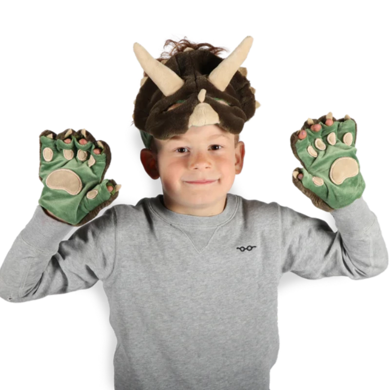 Dino plush costume set