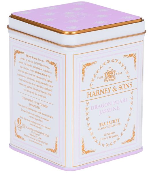 Harney &amp; Sons Jasmine tea can / 20 units.