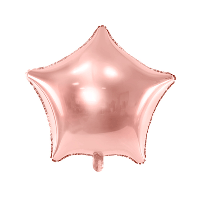 Shiny Rosegold Star Foil Balloon