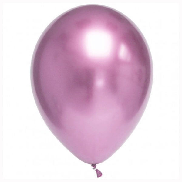 Chrome balloons pink / 2 pcs.