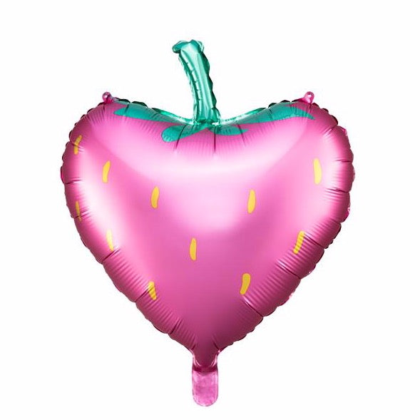 Strawberry foil balloon