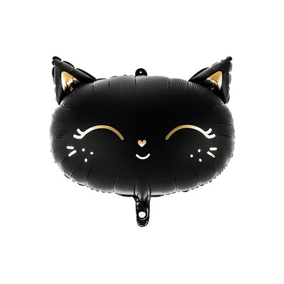 Globo foil gato negro halloween