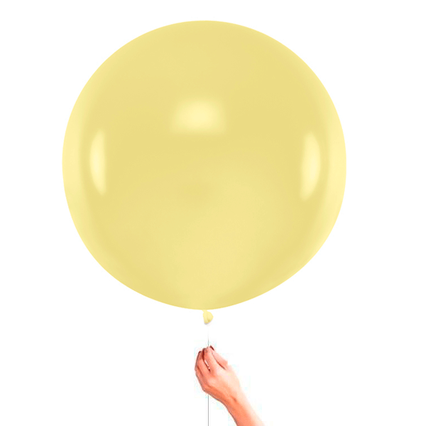 Latex balloon XL ivory