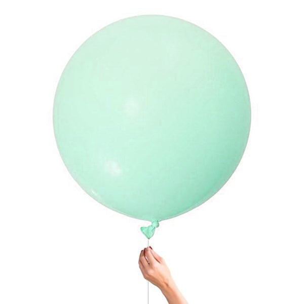 XL Latex Balloon mint pastel matte