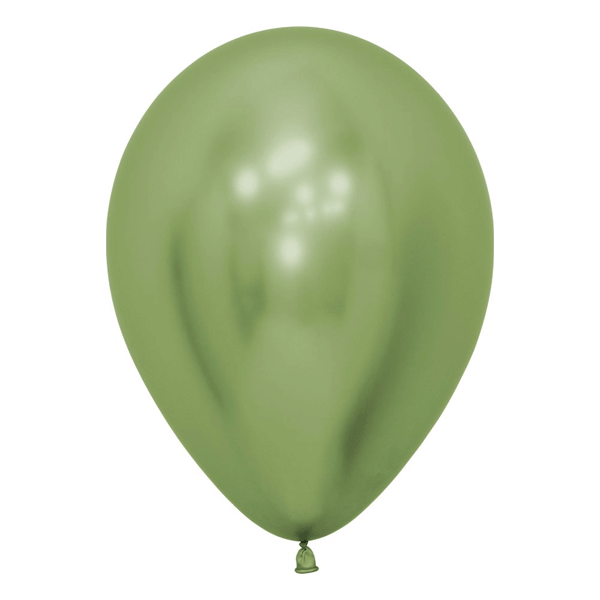Balões de Reflexos verde lima / 2 pcs.
