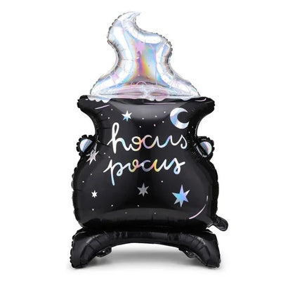 Hocus Pocus cauldron foil floor globe