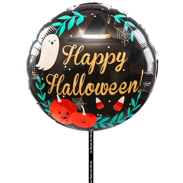 Globo Halloween hinchado cinta tela Wow Box