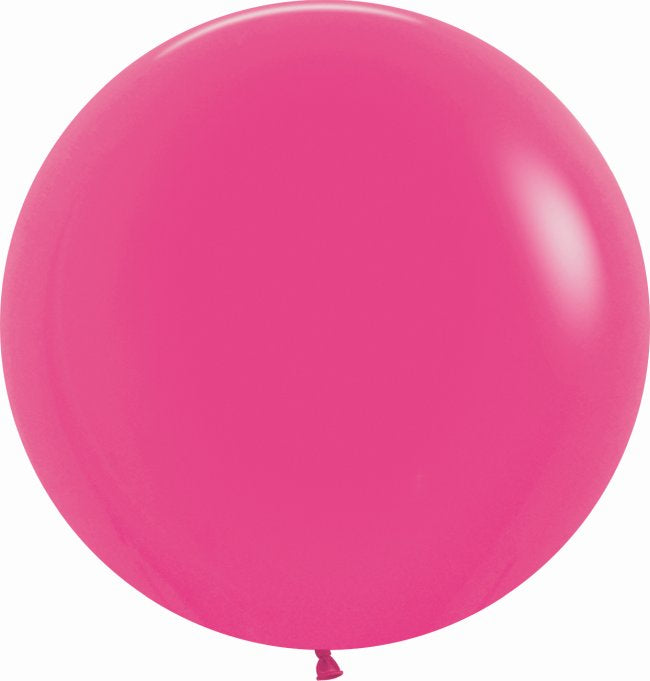 Latex Balloon L Pink Fuchsia