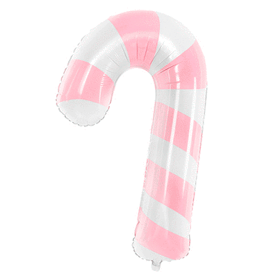 Cane Balloon Candy Pink XL