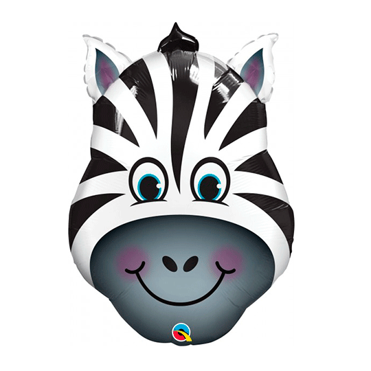 Zebra XL Foil Balloon