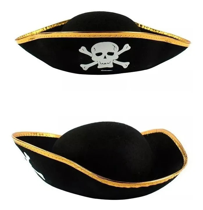 Sombrero pirata calavera basic