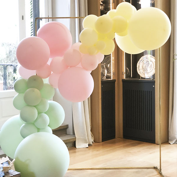 Assembled SPRING balloon garland<br> (only Barcelona and Madrid)