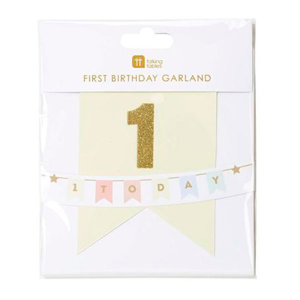 One Today pastel bunting