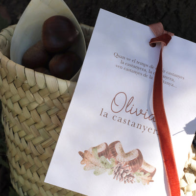 Kit de fantasia personalizado de castanheiro