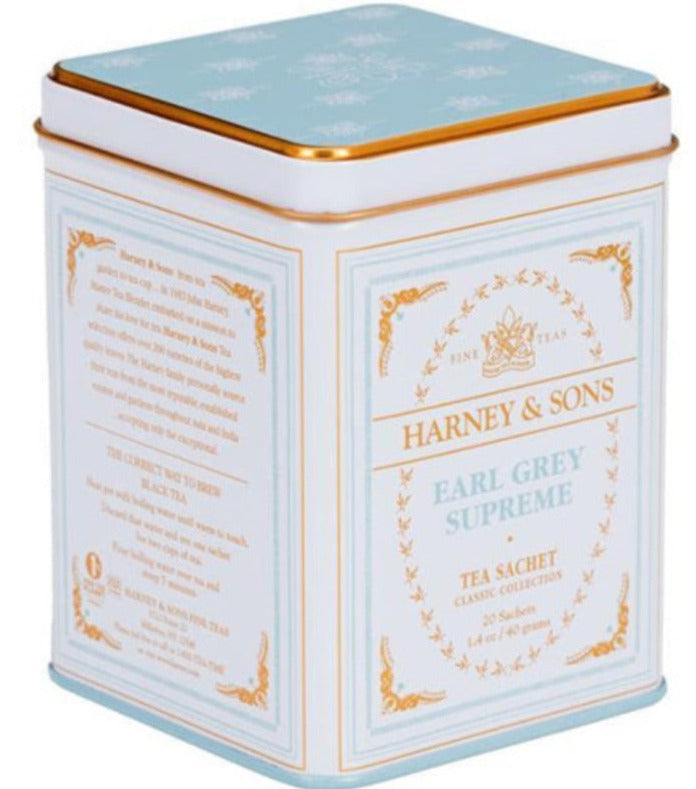 Earl Gray Supreme tea tin Harney &amp; Sons / 20 u.
