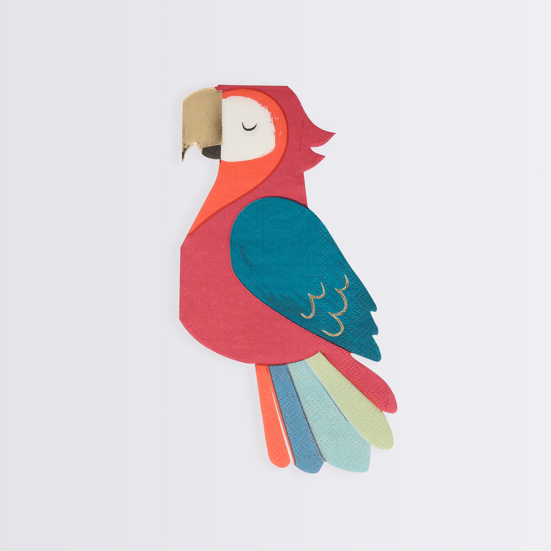Parrot napkin / 16 pcs.