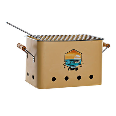 Vintage Metal Portable Barbecue