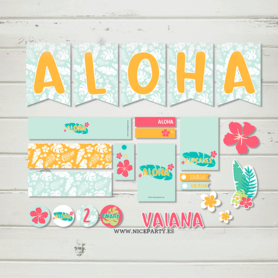 Hawaii printable pack