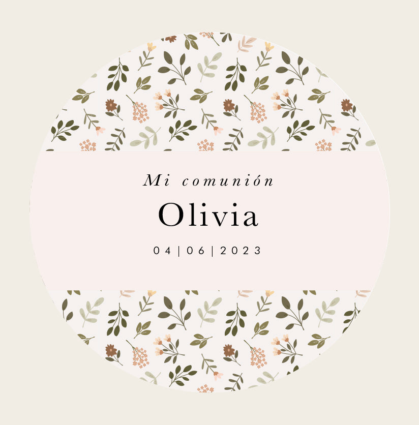 Autocolantes personalizados boho rainbow / 12 pcs.