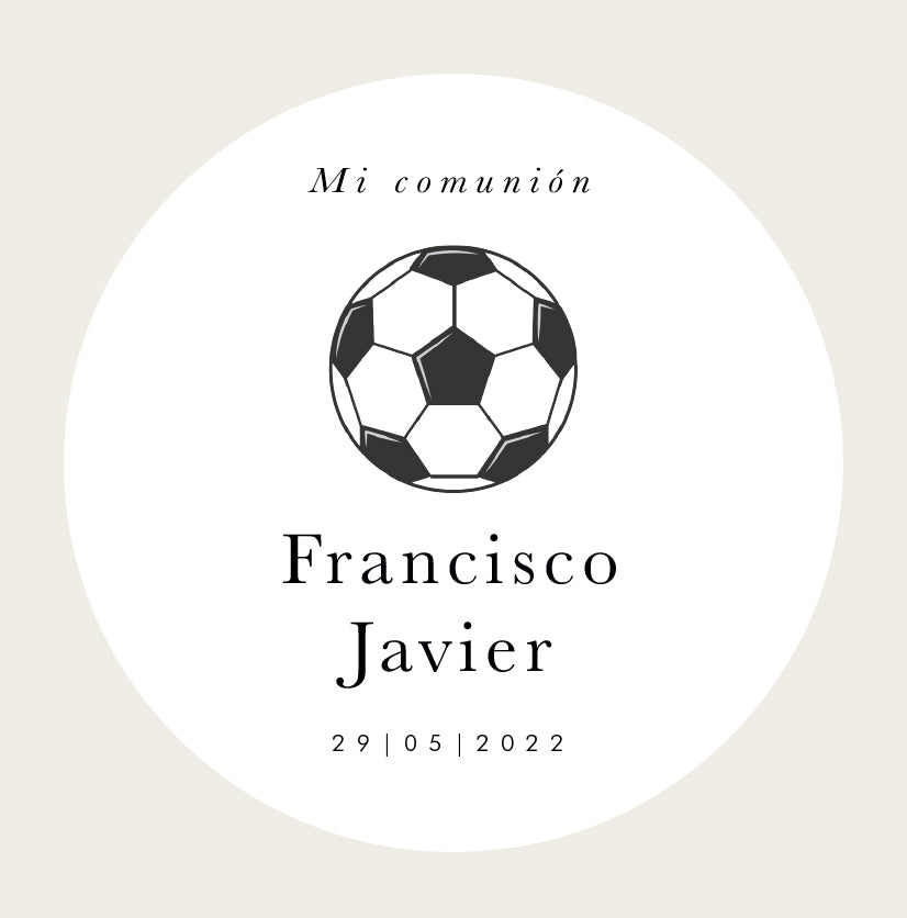 Personalized Vintage Football Sticker