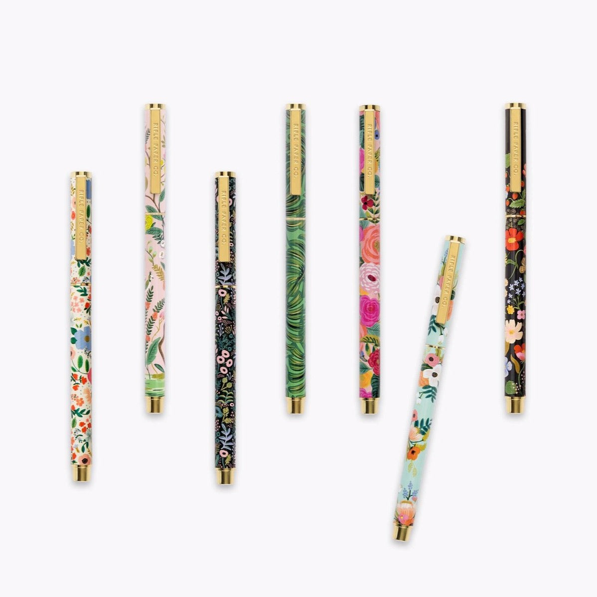 Caneta com estampa floral Rosa R. Paper &amp; Co.