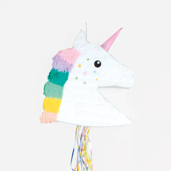 Pinhata de unicórnio pastel