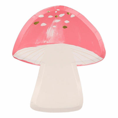 Spring magic mushroom plate / 8 pcs.