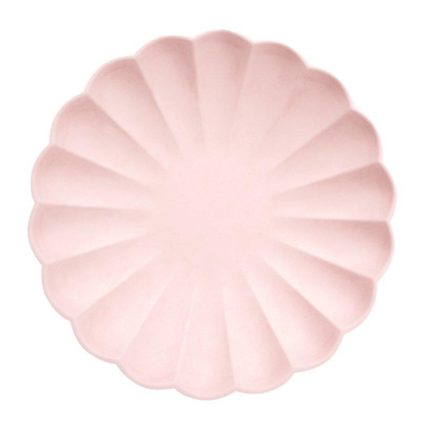 Platos mix pastel grandes eco premium / 8 uds.