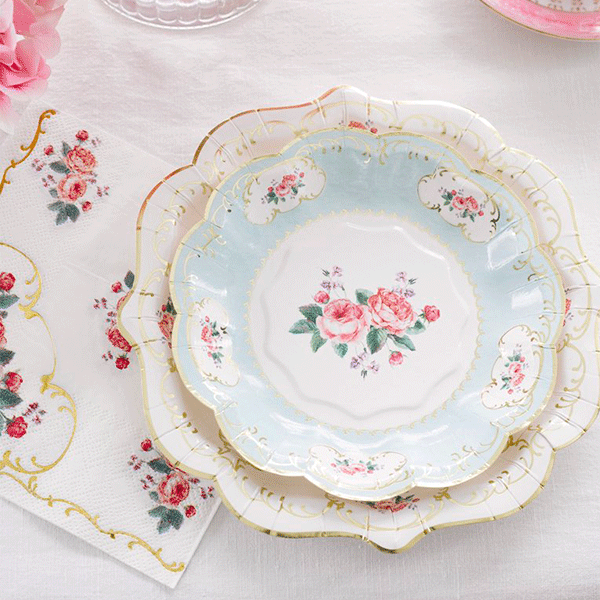 Verdadeiras placas Chintz S / 12 pcs.