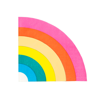 Multicolored Rainbow Napkin / 16 pcs.