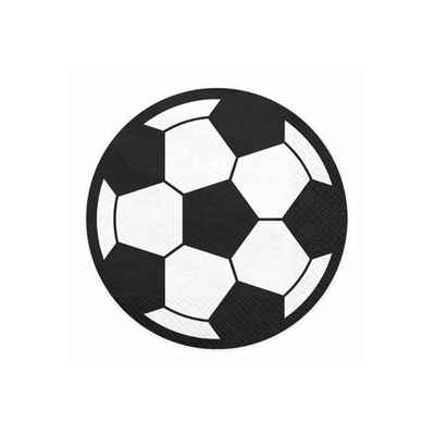 Soccer ball napkin / 20 pcs.