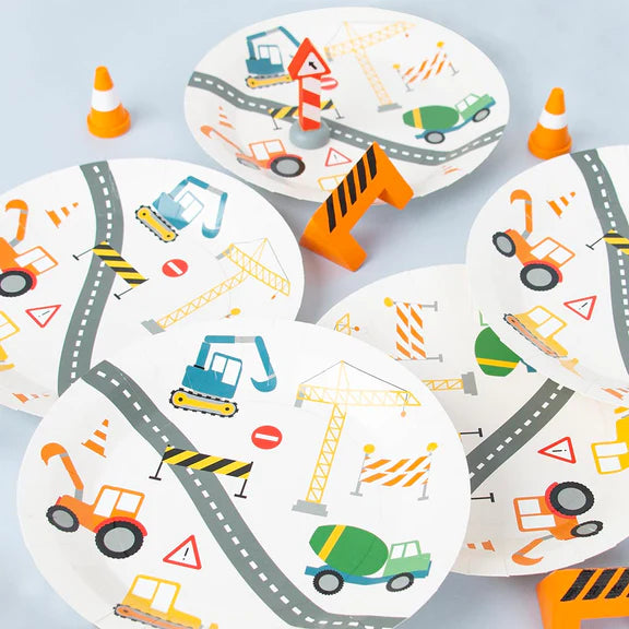 ECO construction stamped plates / 8 pcs.